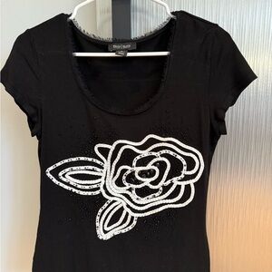 Women’s beaded shirt from White House black market